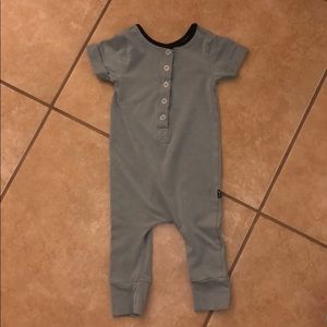 Rags shirt sleeve romper